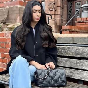 ZARA ZW COLLECTION WOOL BOMBER